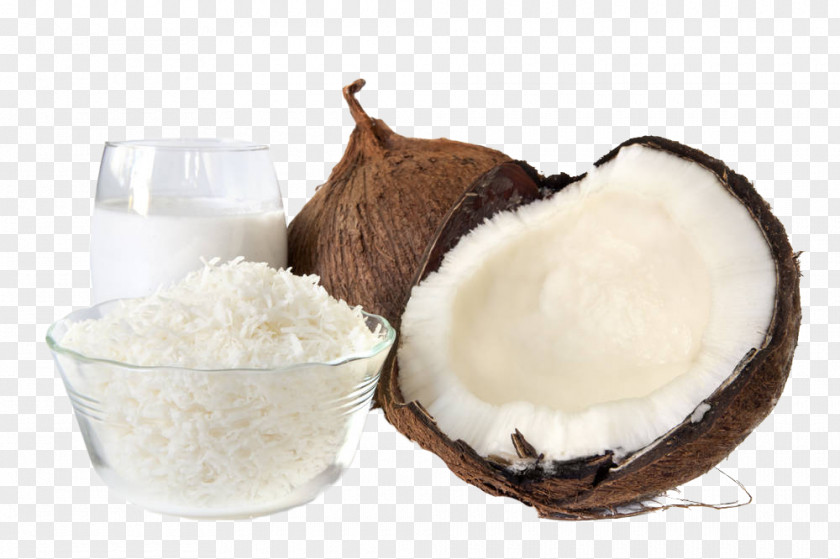Coconut Juice Water Milk Food Cream PNG