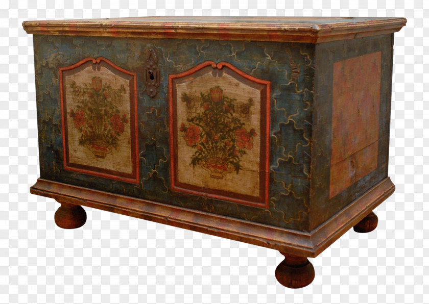 Exquisite Hand-painted Painting Drawer Barbecue Bedside Tables Cabinetry Commode PNG
