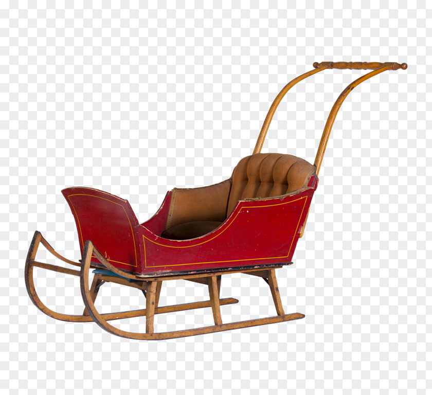Horse Sled Chair Child Furniture PNG