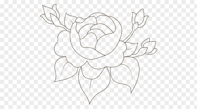 Silk Screen Floral Design /m/02csf Drawing Leaf PNG