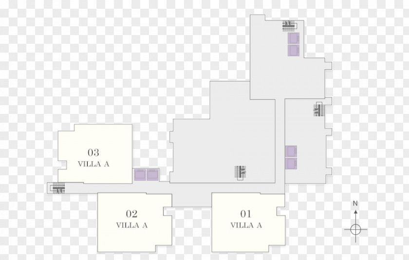 Villa Pavilion Architecture Floor Plan House PNG