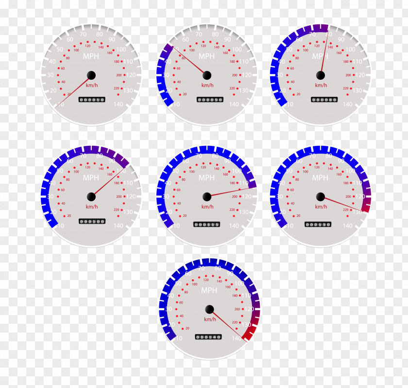 Creative Speedometer Creativity Pointer Kilometer Per Hour PNG