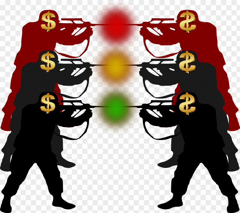 GANGSTER Dahingesagt Trade War Economy Money PNG