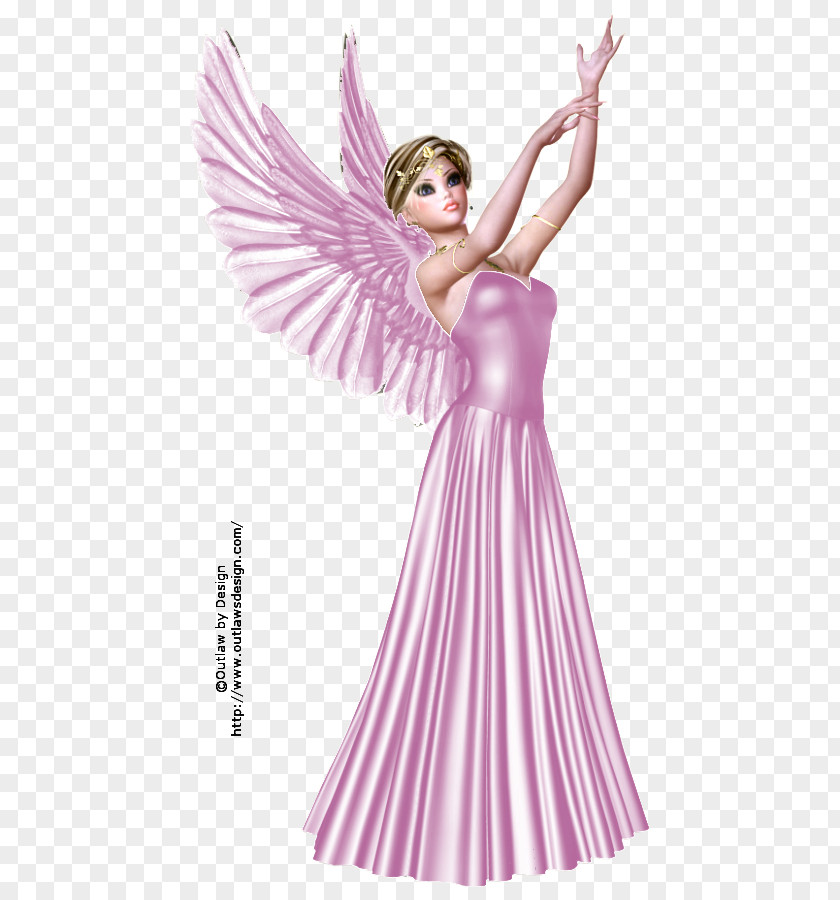 Lilac Costume Design Figurine Fairy PNG