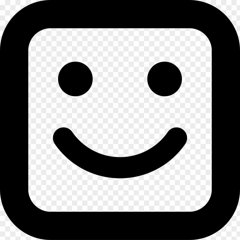 Face Square Smile Emoticon Happiness PNG