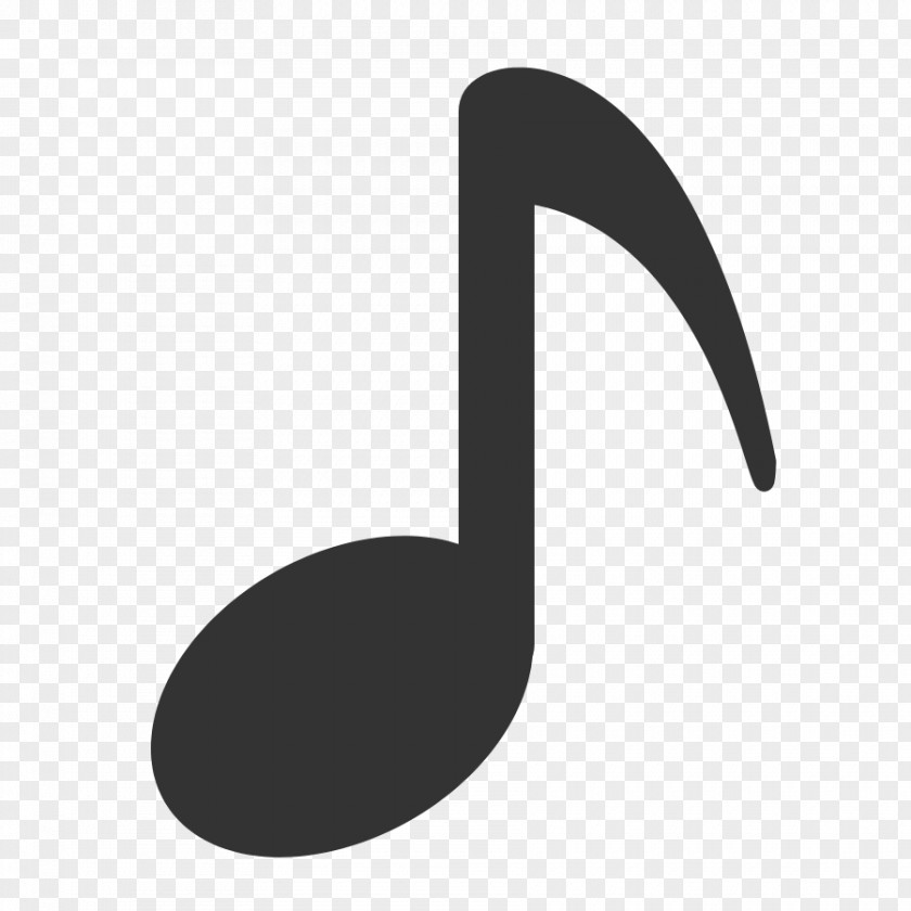 Musical Note Eighth Flat PNG