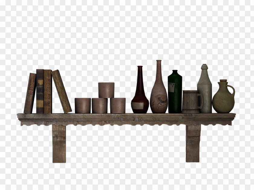 Table Shelf Wall PNG