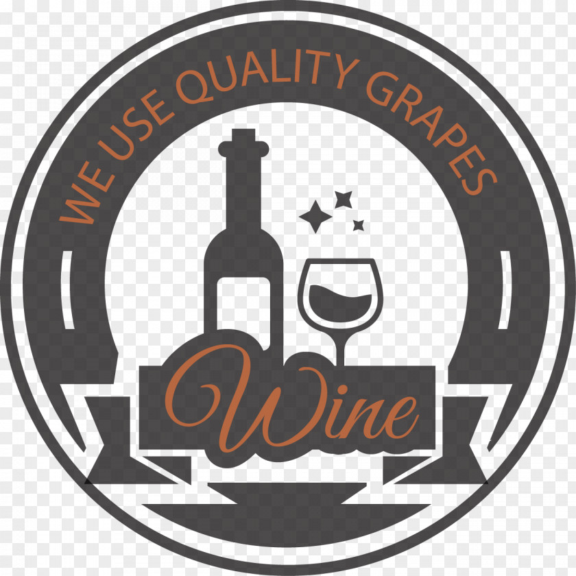 Vintage Wine Label Vector Material Logo PNG