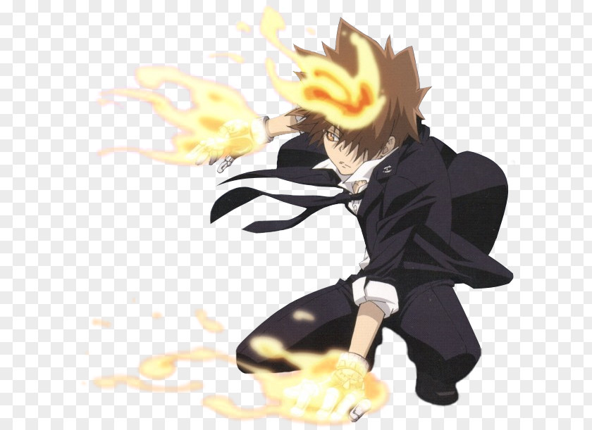 Vongola Family Tsunayoshi Sawada Hayato Gokudera Lambo Reborn! Chrome Dokuro PNG