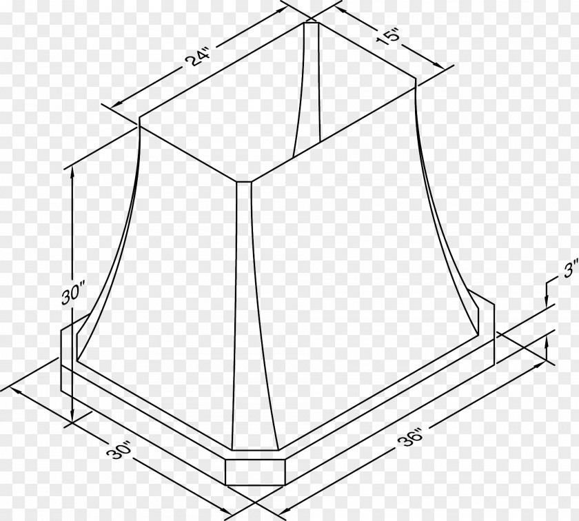 Angle Line Art Drawing PNG