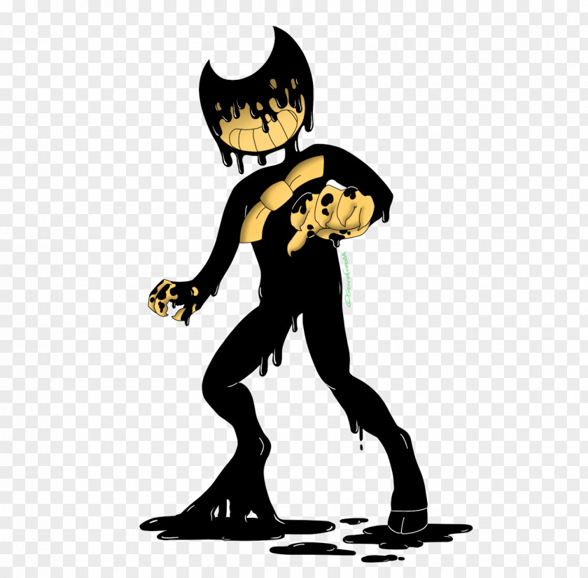 Bendy And The Ink Machine Drawing Image Fan Art PNG