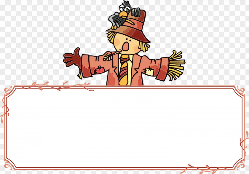 Cartoon Costume Scarecrow Scarecrow Animation Image 2000 PNG