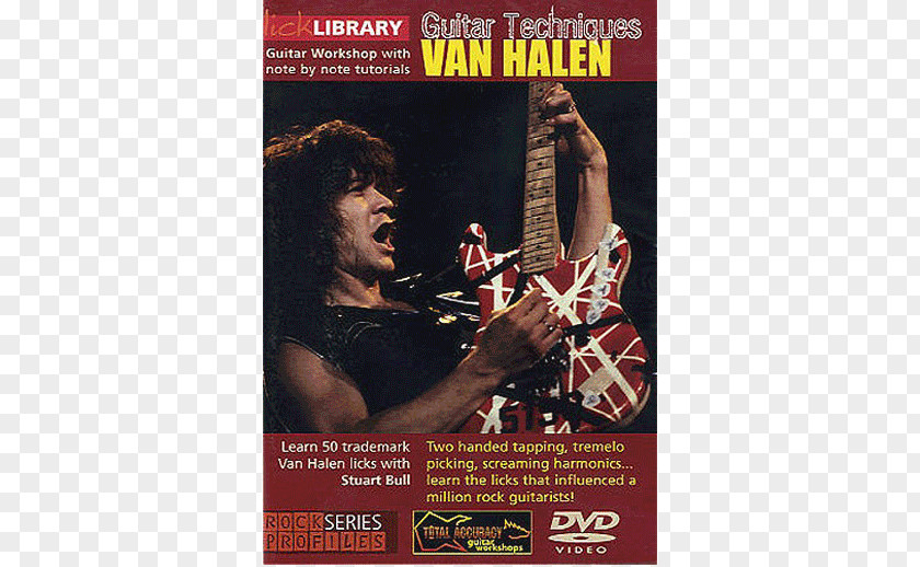 Guitar Guitarist Learn Techniques: Rock DVD Lick Library PNG