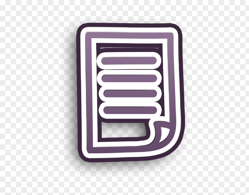 Paper List Hand Drawn Symbol Icon Interface PNG