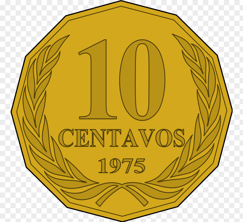 Chilean Peso Mexican Currency Coin PNG