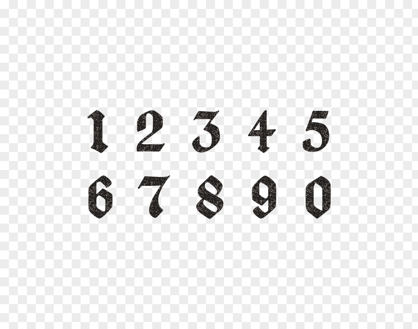 Design Number Numerical Digit PNG