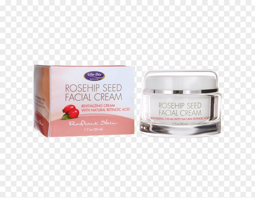 Facial Cream Rose Hip Seed Oil Life-flo Pure Rosehip PNG