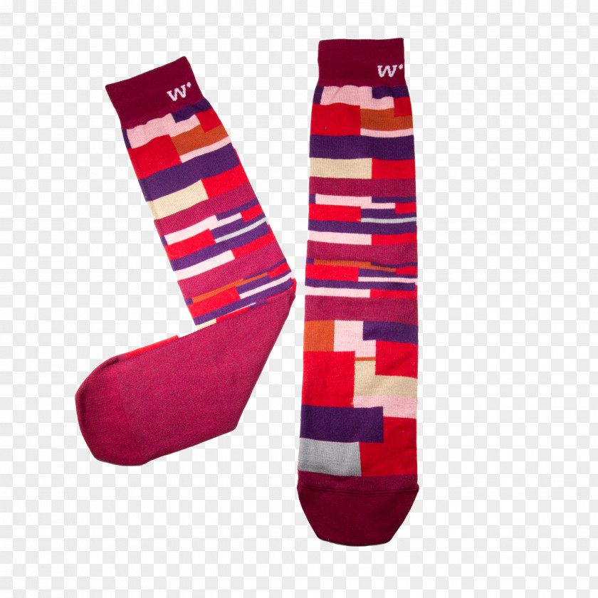 Man Dress Socks Red Maroon PNG