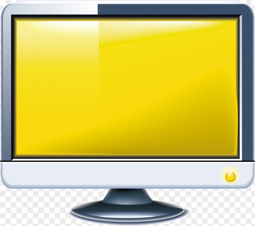 TV Vector Material LED-backlit LCD Television Set Computer Monitor Icon PNG