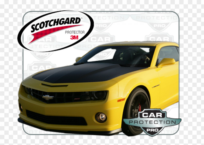 2013 Chevrolet Camaro Car Bumper Scotchgard Paint Protection Film 3M PNG