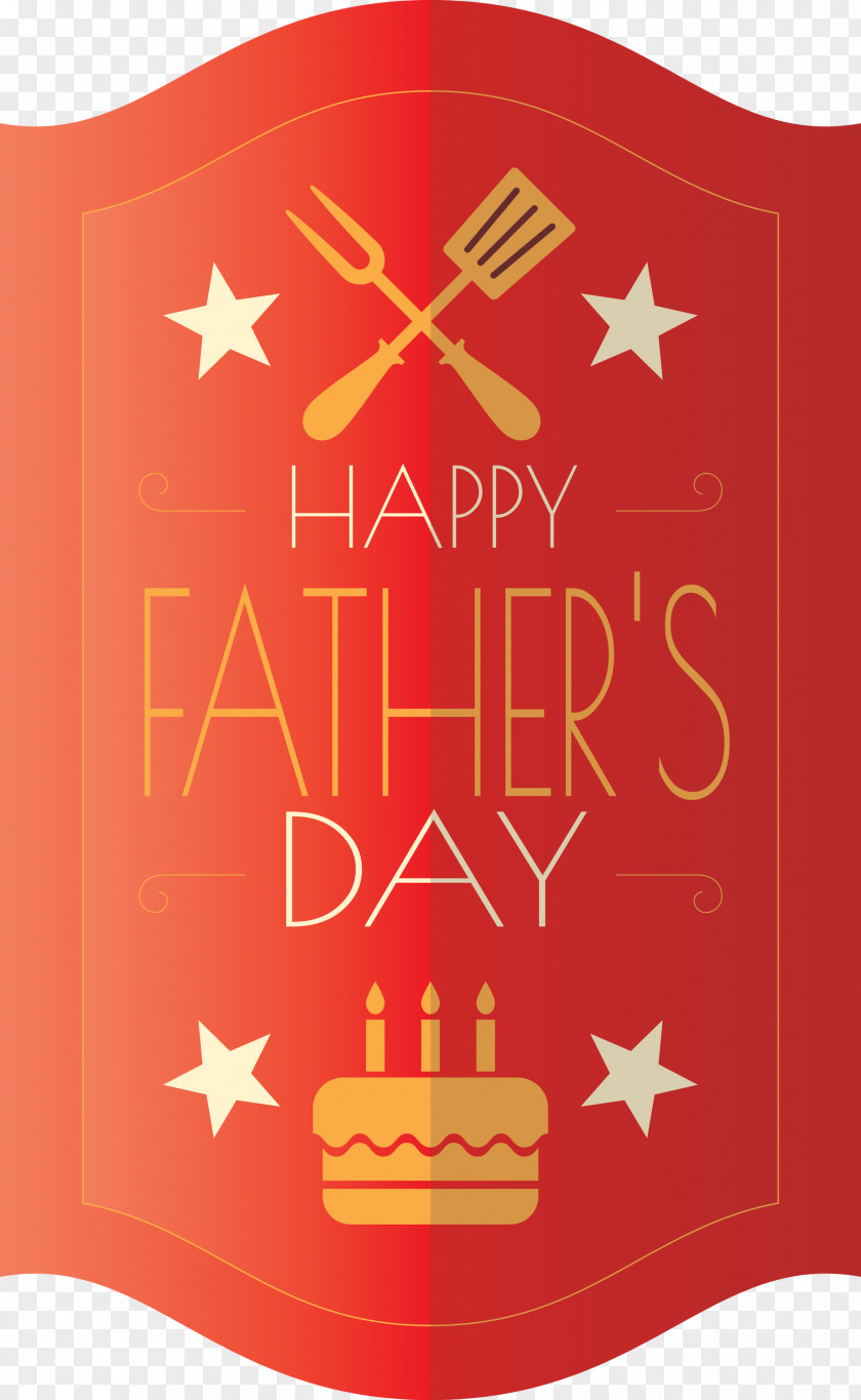 Fathers Day Label PNG