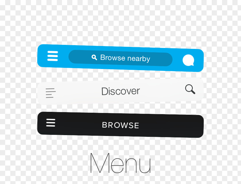 Hamburger Menu Button Responsive Web Design PNG