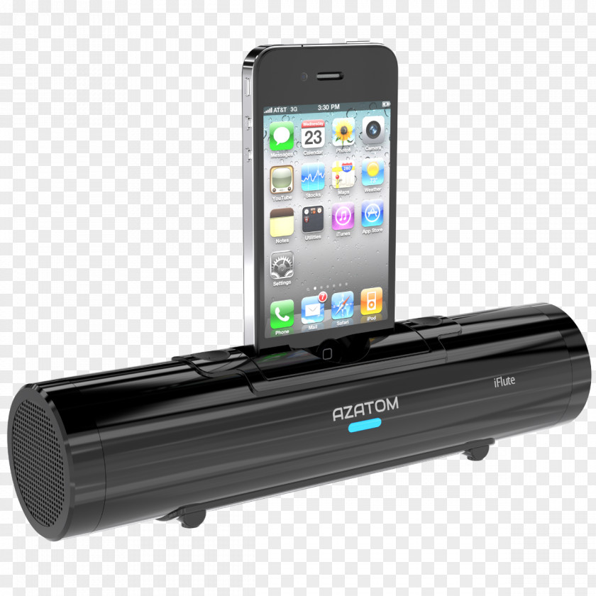 Portable Iphone Speakers IPhone 4S IPod Touch Docking Station Apple Classic PNG