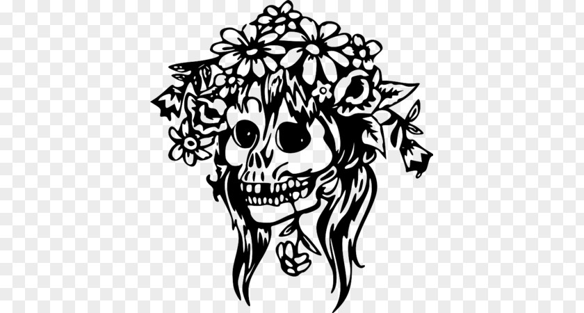 Skull Human Symbolism Decal Sticker Clip Art PNG