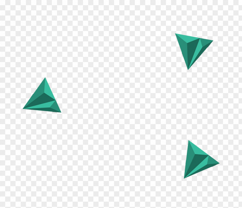 Triangle Origami Paper PNG