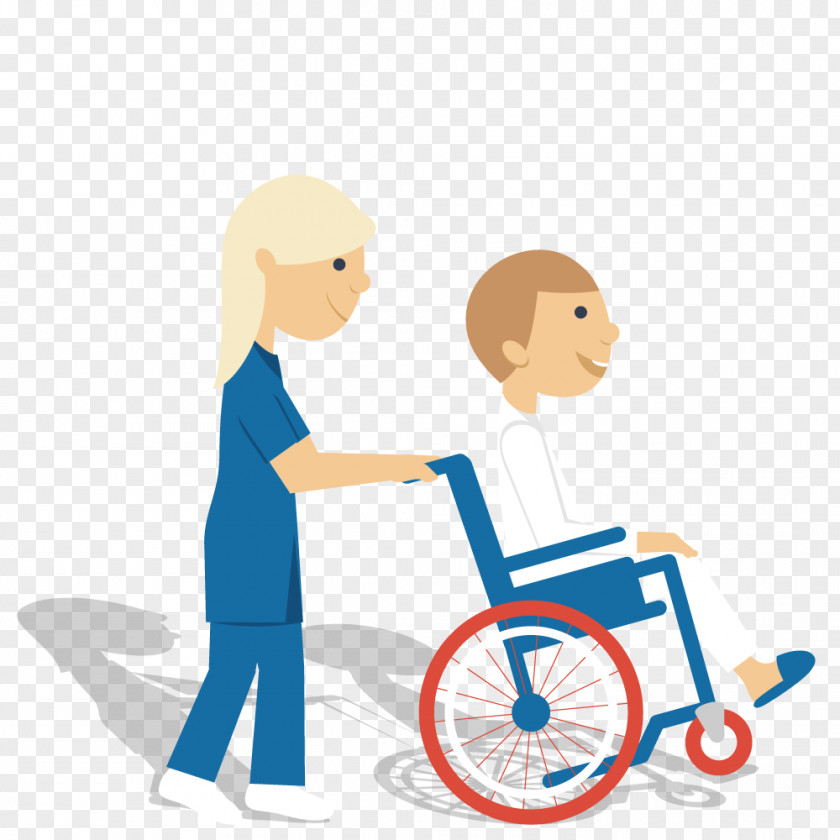 Vector Wheelchair Patient Nursing PNG