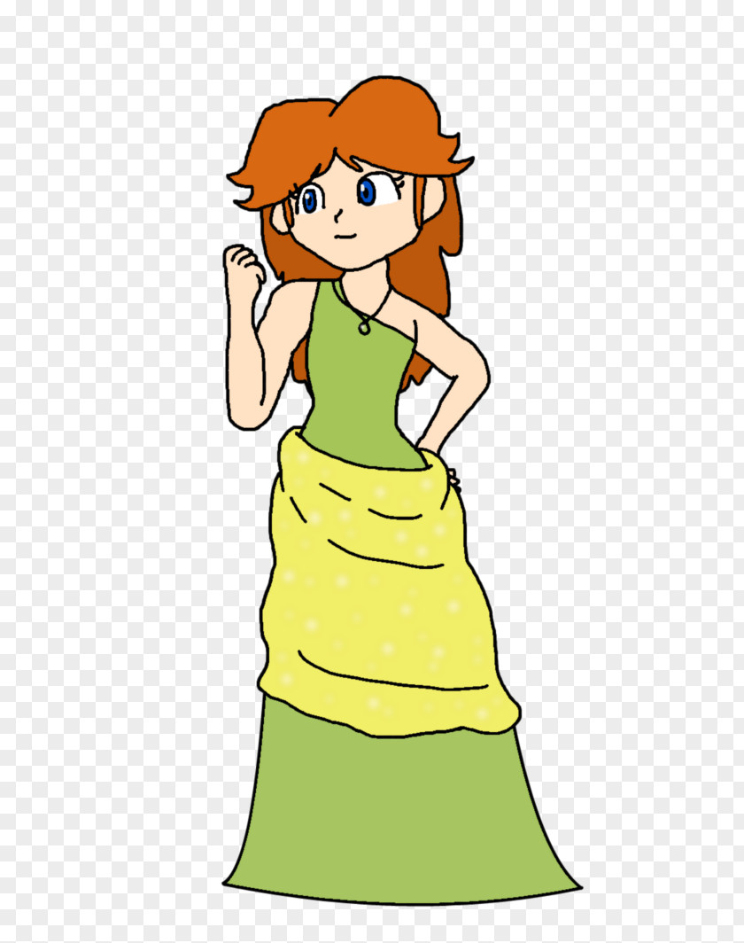 Comic Cover Princess Daisy Common Dress DeviantArt PNG