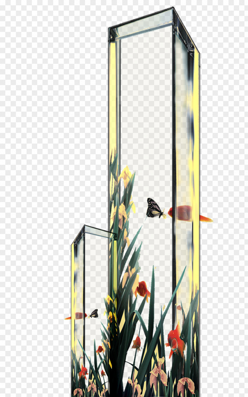 Decorative Glass Plant Window Euclidean Vector Icon PNG