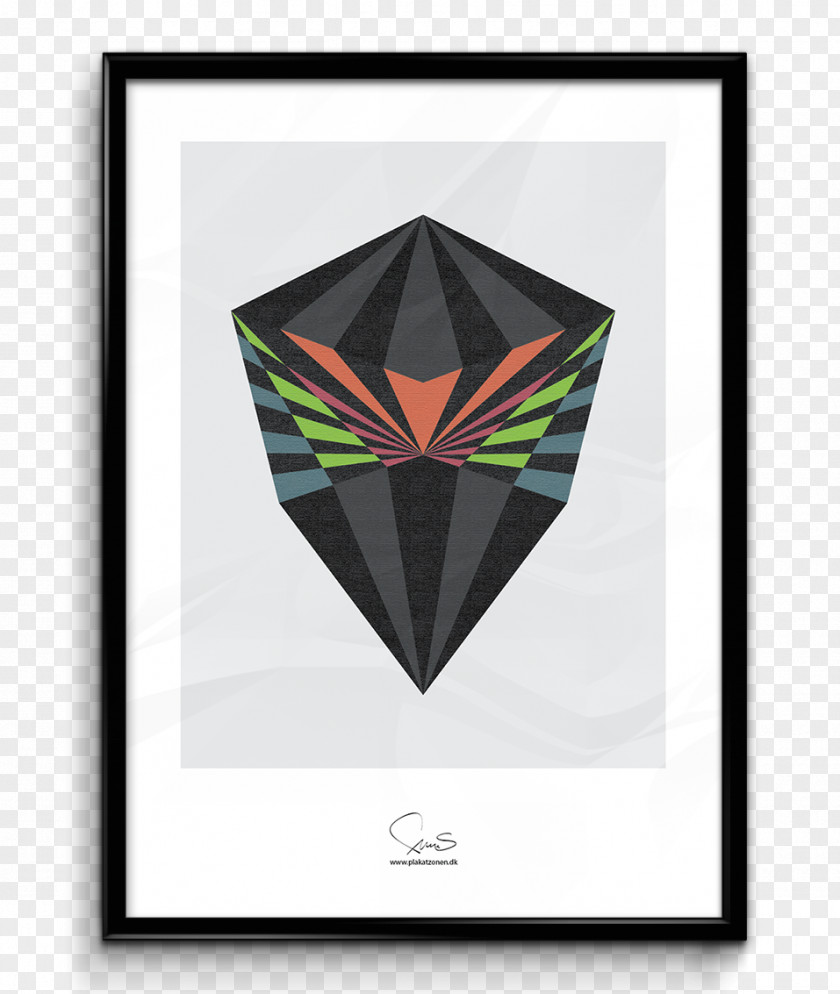 Egret Solar Poster Design Paper Art Triangle Font PNG