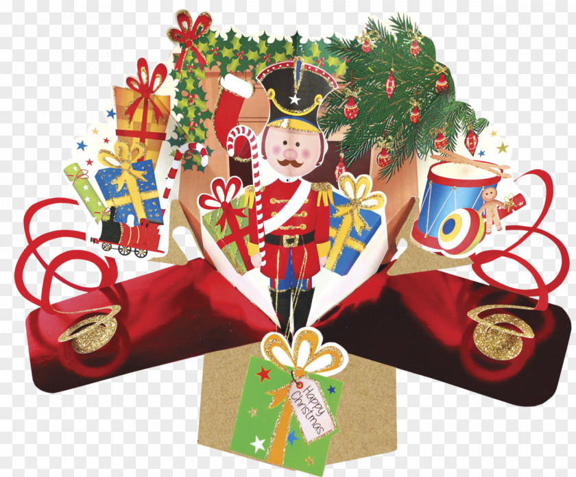 Nutcracker Pop-up Book Greeting & Note Cards Paper Christmas Card PNG