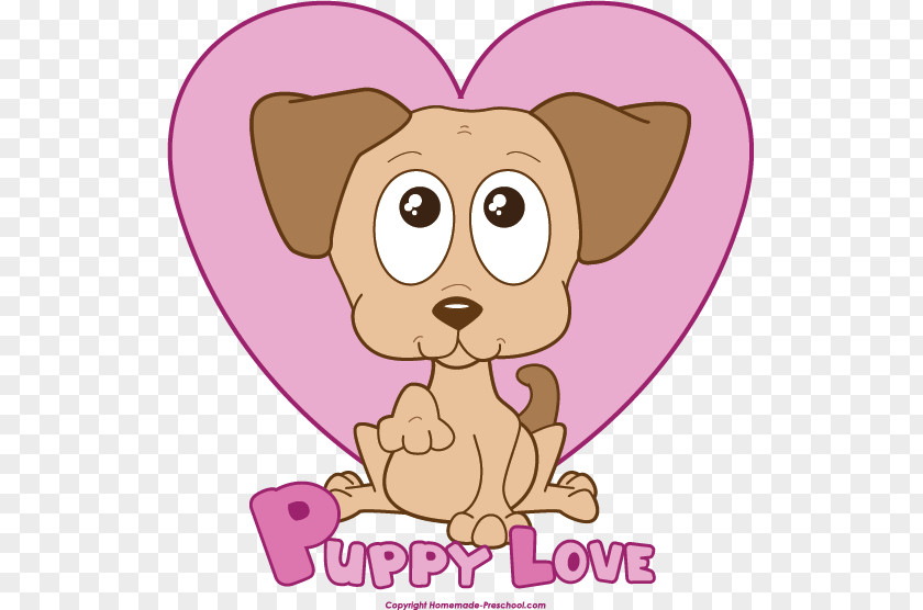 Puppy Love Dog Clip Art PNG