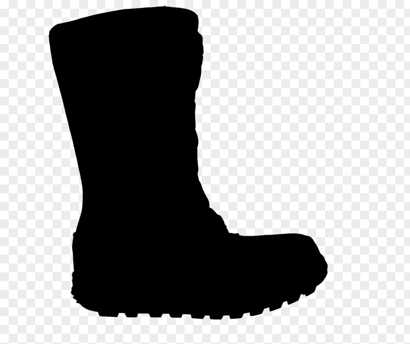 Shoe Boot Walking Font Black M PNG