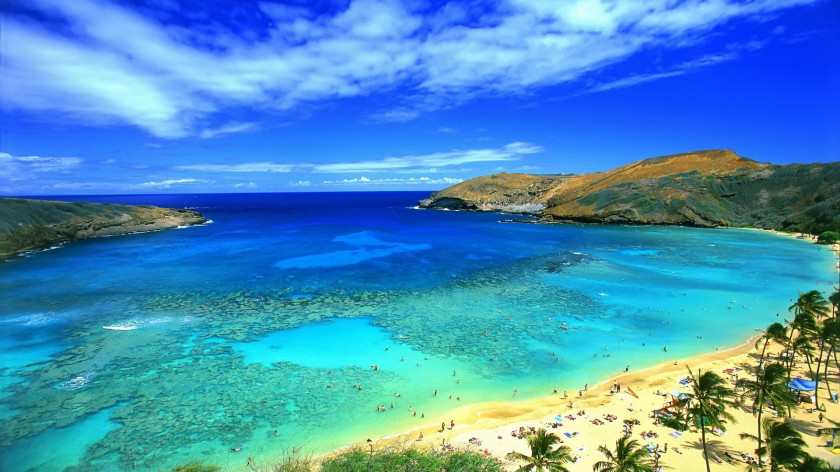 Beaches Waikiki Hawaiian Honolulu Keonenui Desktop Wallpaper PNG