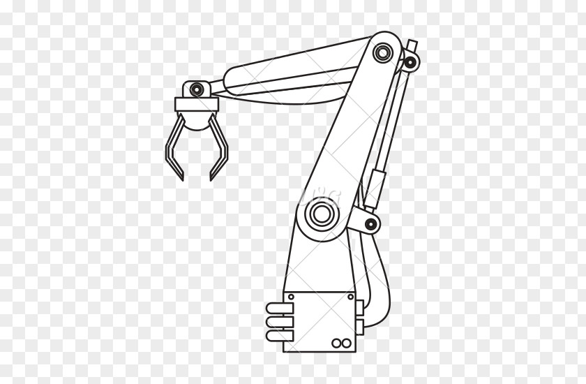 Brow Wow Robotic Arm Industrial Robot Vector Graphics Royalty-free PNG