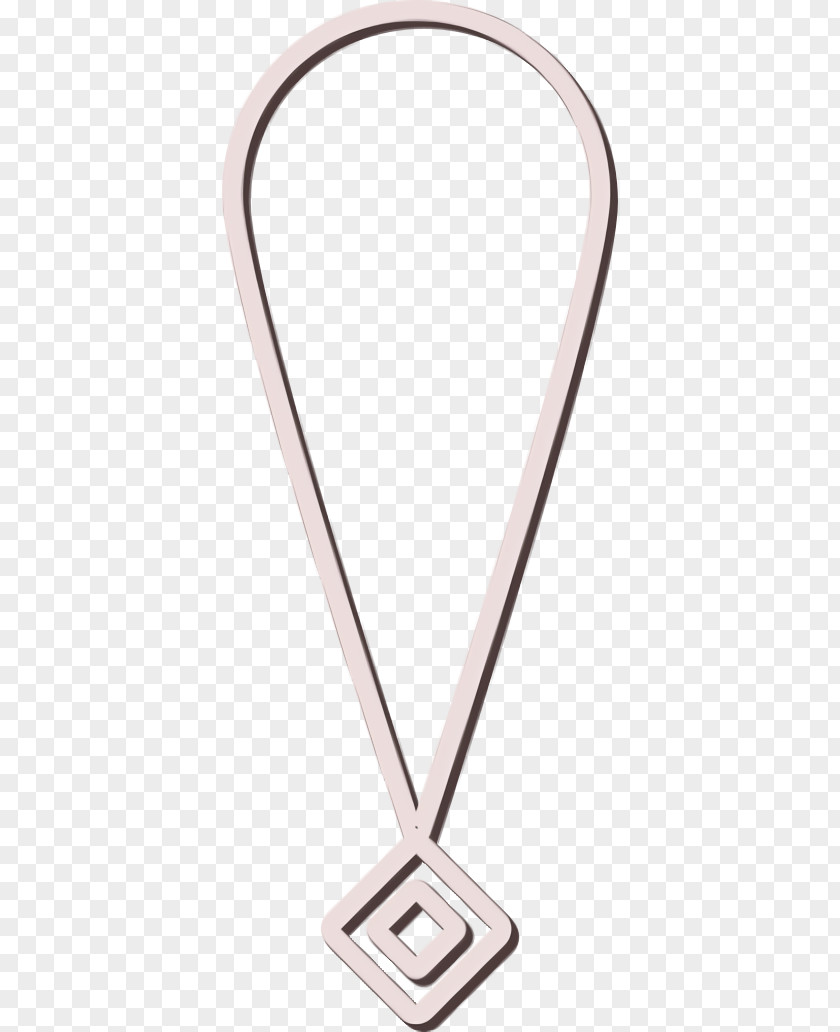 Necklace Jewel Icon Clothes Stroke PNG