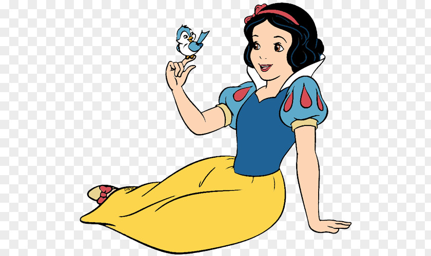 Snow White Balloons Clip Art And The Seven Dwarfs Illustration Bird PNG