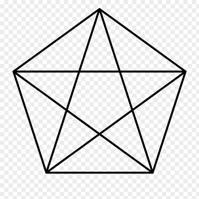 Triangle Pentagram Pentagon Regular Polygon Golden Ratio PNG