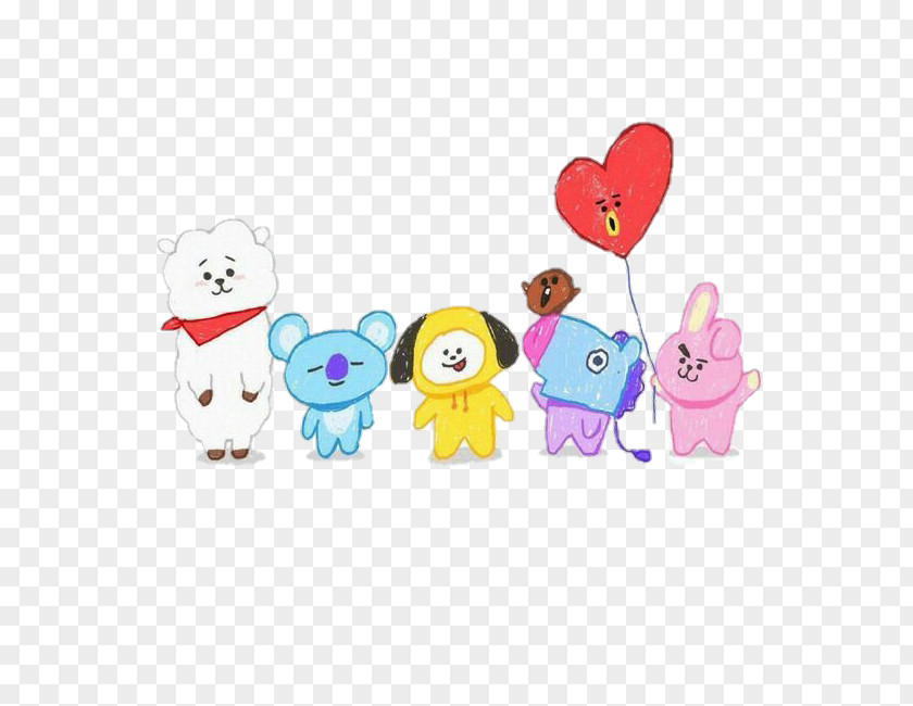 Bt21 Wallpaper Stickers BTS Sticker K-pop Post-it Note HOME PNG