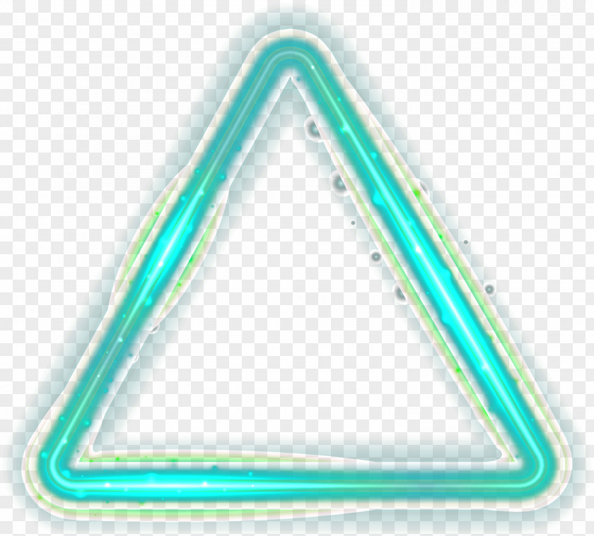 Cool Dynamic Vector Triangle Frame Adobe Illustrator PNG