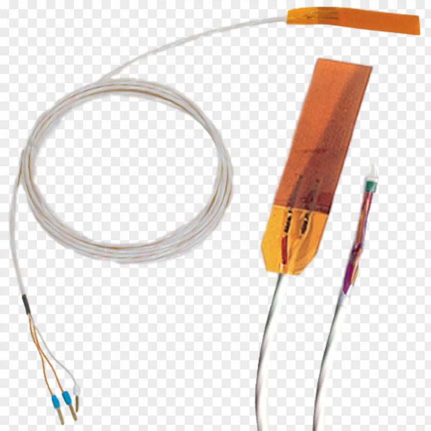 Primo Piatto Thermocouple Platin-Messwiderstand Temperature Cable Wire PNG