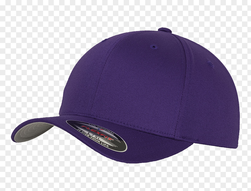 Purple Baseball Caps Flexfit Cap Wooly Combed Clothing Hat PNG