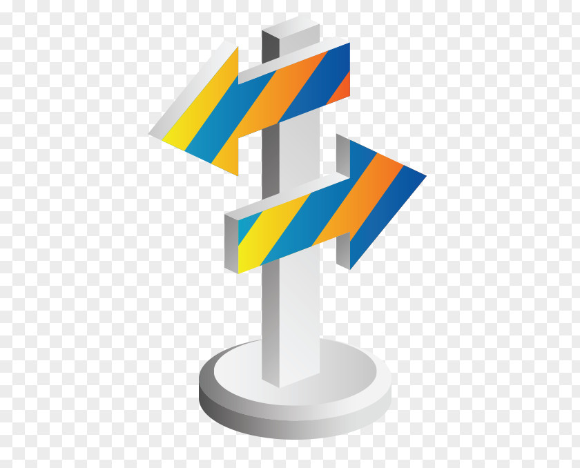 Vector Stripe Signs Euclidean Arrow PNG