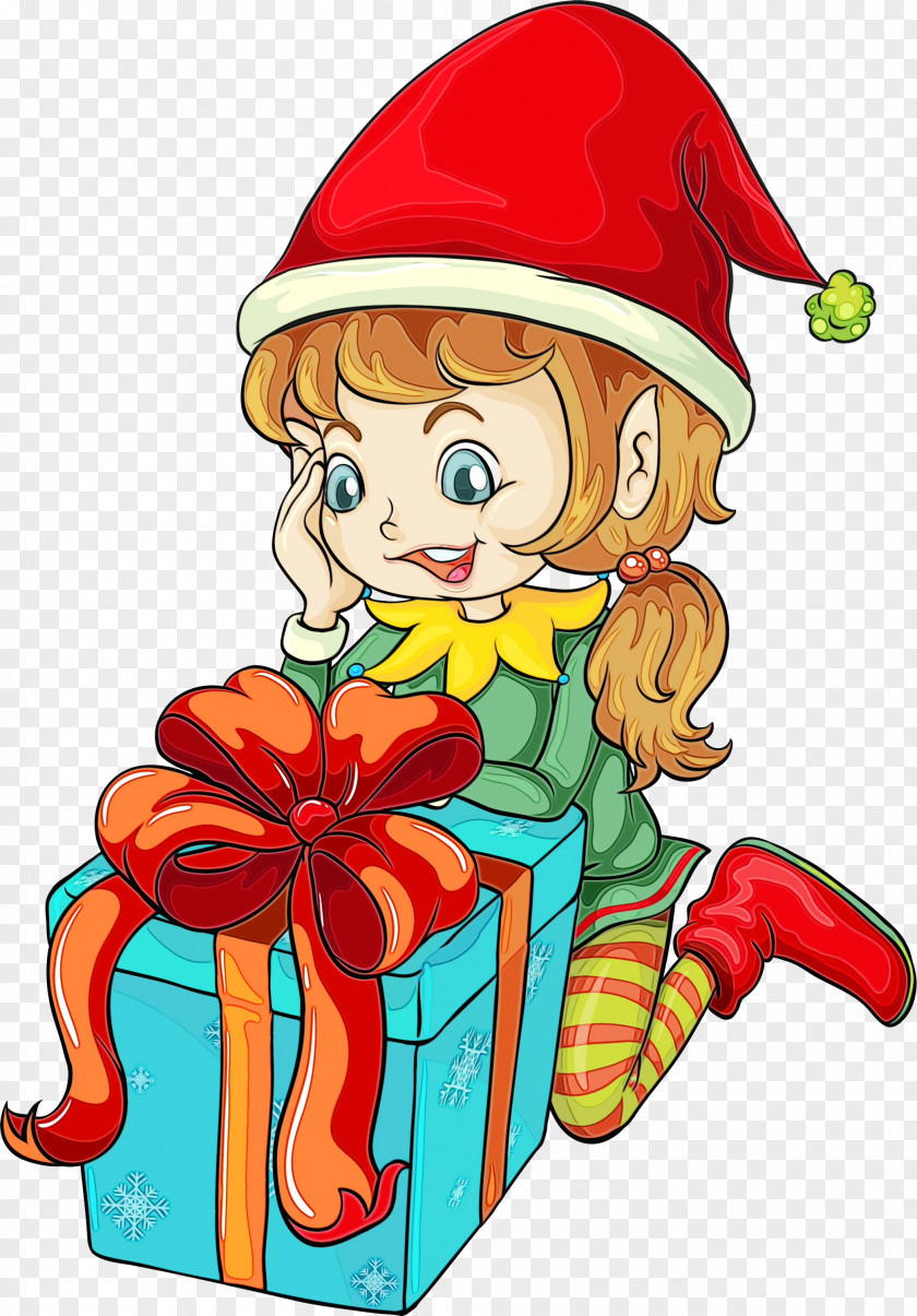 Christmas Eve Elf PNG