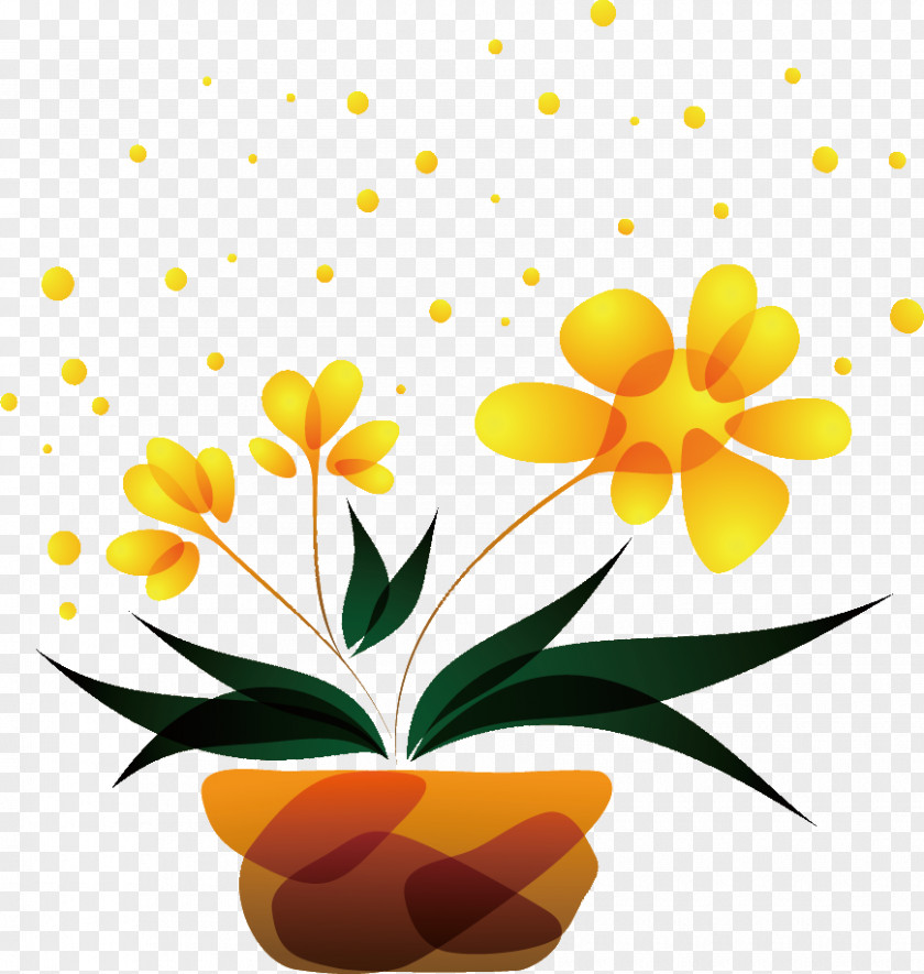 Flower Floral Vase PNG