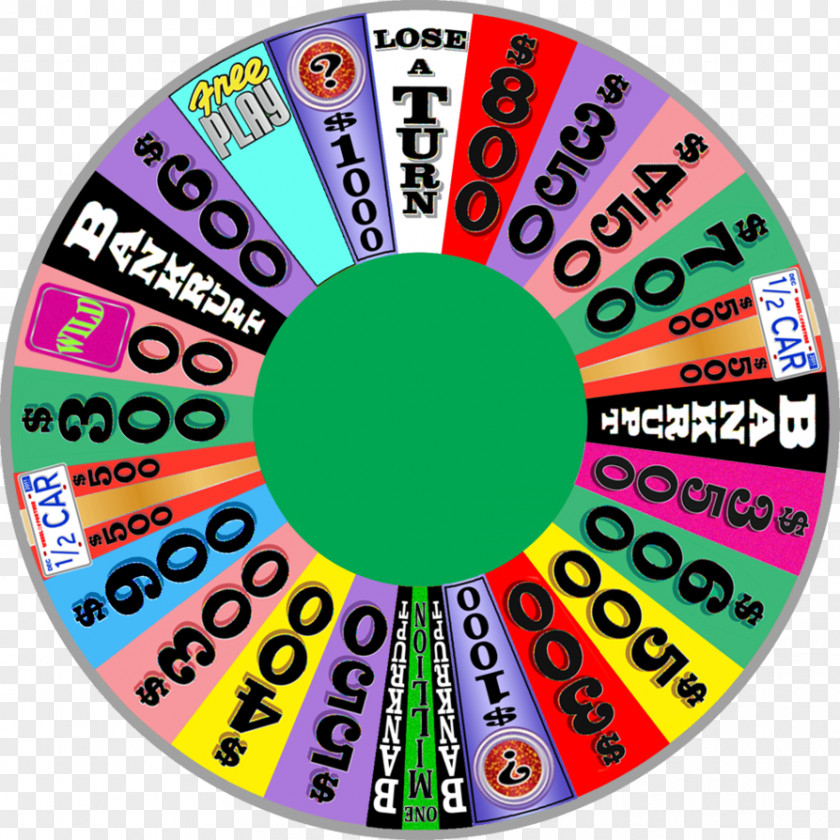 Game Show Wheel Spinner Art PNG