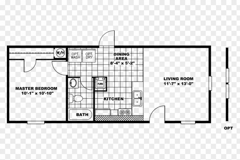 Bed Elevation Floor Plan Highgate Center Bedroom PNG